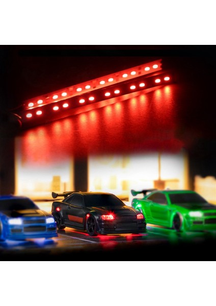 24 LED Şasi Işık Metal LED Strip 6V 1/10 1/8 Rc Araba Paletli Buggy Mavi (Yurt Dışından) fırsatları