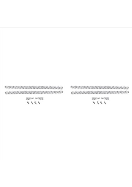 2set Mn D90 D99S MN99S 1/12 Rc Araba Yükseltme Parçaları Arka ve Yan Metal Plakası Antiskid Kartı Kazanma Önleme (Yurt Dışından)