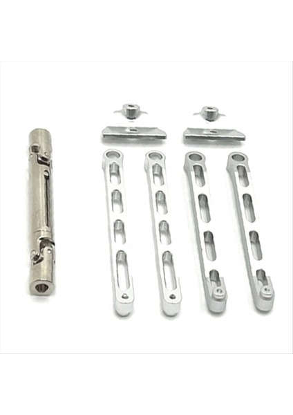 Çekme Çubuğu Şok Emicisi Mnmodel Için Set 1/12 MN82 LC79 MN78 Uzaktan Kumanda Araba Parçaları Metal Yükseltme Gümüş (Yurt Dışından) fırsatları