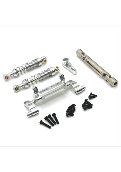 Çekme Çubuğu Şok Emicisi Mnmodel Için Set 1/12 MN82 LC79 MN78 Uzaktan Kumanda Araba Parçaları Metal Yükseltme Gümüş (Yurt Dışından) indirimleri