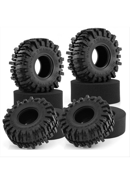 4pcs 120MM 1 9in Kauçuk Kapalı -Oad Lastikleri 1 10 Rc Prıgler Araç Axıal SCX10 90046 AXI03007 Trx4 (Yurt Dışından) indirimleri