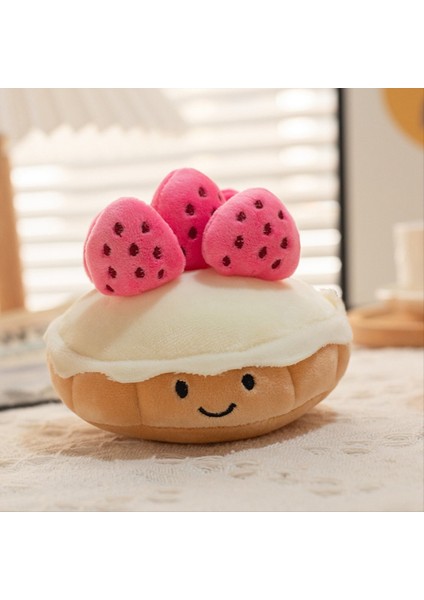 Peluş Pasta Peluş Oyuncak Meyve Muffin Şekilli Peluş Oyuncak Sevimli Atıştırmalık Parti Dekorasyon Si Oyuncak Pembe (Yurt Dışından) fırsatları