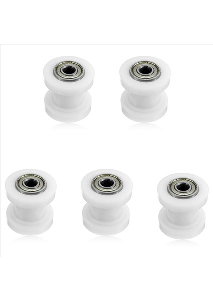 5x Off-Road Motosiklet Güçlendirme Zinciri Kılavuzu Zincir Zinciri Gerginliği Xr Crf KLX110 (Beyaz) Için Uygun Tekerlek (Yurt Dışından)