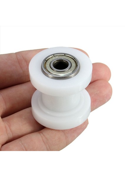 5x Off-Road Motosiklet Güçlendirme Zinciri Kılavuzu Zincir Zinciri Gerginliği Xr Crf KLX110 (Beyaz) Için Uygun Tekerlek (Yurt Dışından) modelleri