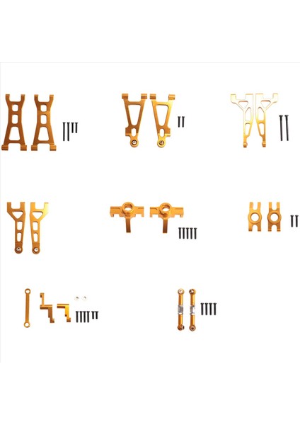 16207 16208 16209 1620 H16 Uzaktan Kumanda Araç Aksesuarları Metal Yükseltme Kiti Altın (Yurt Dışından) modelleri
