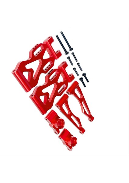 Metal Arka Yukarı ve Aşağı Sallanan Kollar (L/r) Scy Için Set Kiti 1/16 Jjrc Hızlı Uzaktan Kumanda Araba Yükseltme Aksesuarları Kırmızı (Yurt Dışından) modelleri