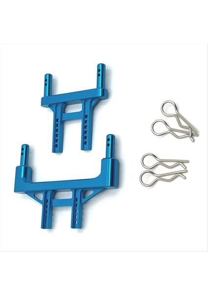 Metal Ön ve Arka Gövde Montajı Scy Için Jjrc 1/16 Q130 Rc Araba Yükseltme Parçaları Mavi (Yurt Dışından)