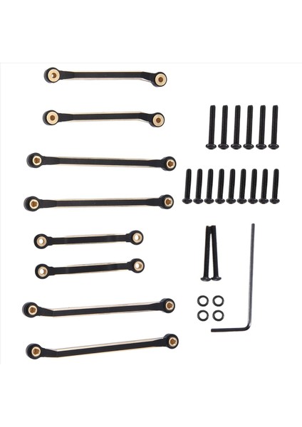 Traxxas 1/18 Rc Prıger TRX4M Yükseltme Parçaları Için Metal Şasi Bağlantısı Clearan ve Direksiyon Bağlantısı Seti (Yurt Dışından) fiyatları