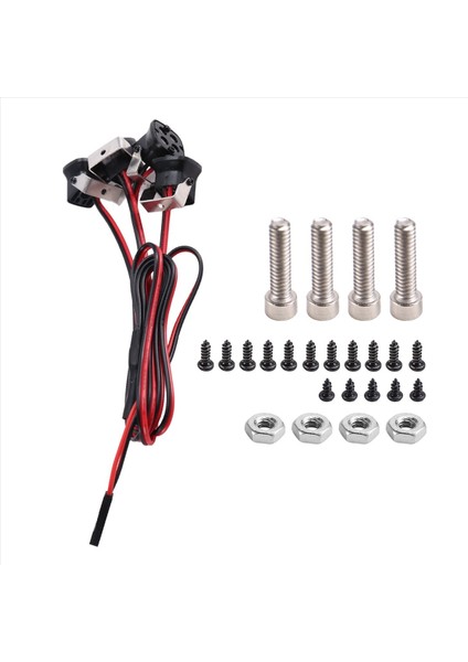 4led Işıklar Eksenel SCX10 Iıı Trx-4 Trx-6 1/10 Rc Trawler Araba Kamyonu Dekorasyon Parçaları Mavi Işık (Yurt Dışından)