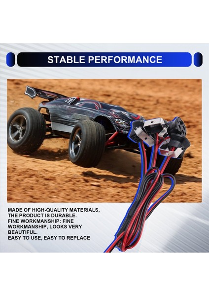 4led Işıklar Eksenel SCX10 Iıı Trx-4 Trx-6 1/10 Rc Trawler Araba Kamyonu Dekorasyon Parçaları Mavi Işık (Yurt Dışından) indirimleri