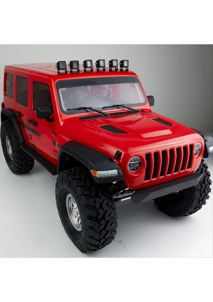 10X Modifiye Farlar Spotlar Araba Üst Işıklar Eksenel SCX10 Jeep Traxxas Trx4 Trx6 1/10 Için Tampon Işıkları (Yurt Dışından) fırsatları
