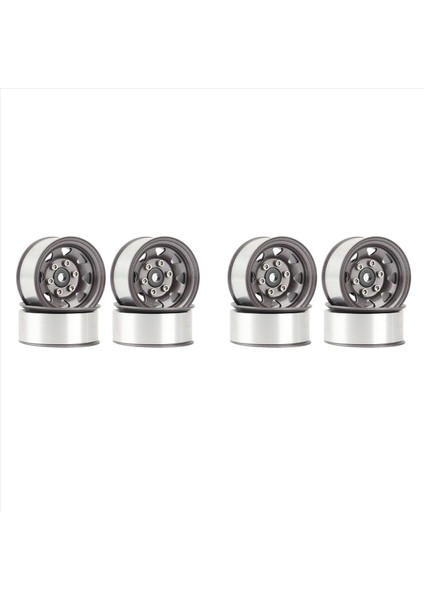 8pcs 1 55 Metal Beadlock Wheel Jant Hub 1/10 Rc Craıl Araç Axıal Yetı Jr 90069 RC4WD D90 Tf2 Tamiya CC01 LC70 Mst 3 (Yurt Dışından)