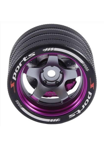 Sanwa Mt4 /futaba Için 2x 4px /flysky Nb4 /ko Ex Sonraki /wfly X9 Uzaktan Kumanda Evrensel Handwheel Direksiyon Simidi Mor (Yurt Dışından) modelleri