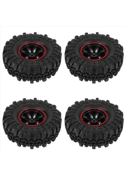 4pcs 110MM 1 9 Inç Rım Lastik Lastiği 1/10 Rc Rc Rock Prwler SCX10 D90 Trx4 (Yurt Dışından)