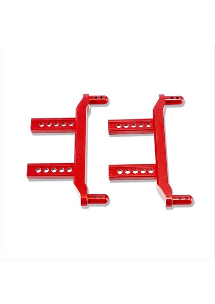 Alüminyum Alaşım Ön ve Arka Gövde Montajı Scy Için 1/16 16101 16102 16103 16101PRO Rc Araba Yükseltme Parçaları Kırmızı (Yurt Dışından)