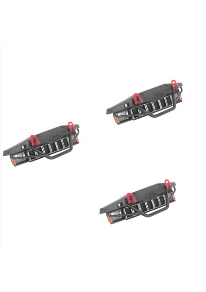 Wpl C14 Için 3x C24 C24-1 1/16 Rc Araba Yükseltme Parçaları Ön Tampon Ön Yüz Izgarası Yedek Aksesuarlar (Yurt Dışından)