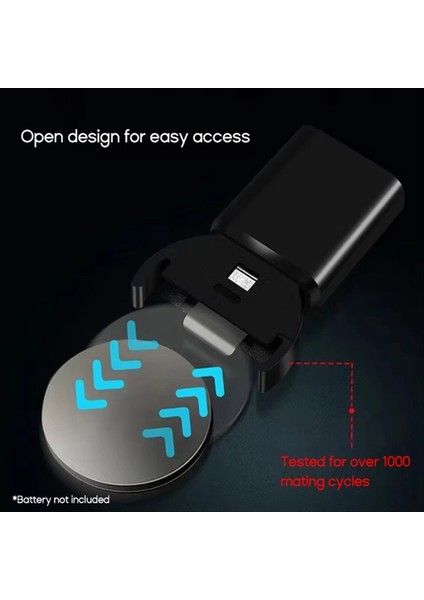 Tip-C Li-Ion Şarj Cihazı LIR2032 LIR1632 LIR2025 LIR2016 LIR2032H Düğme Hücre Pil Adaptörü C Hızlı Şarj Şarj Cihazı (Yurt Dışından) modelleri