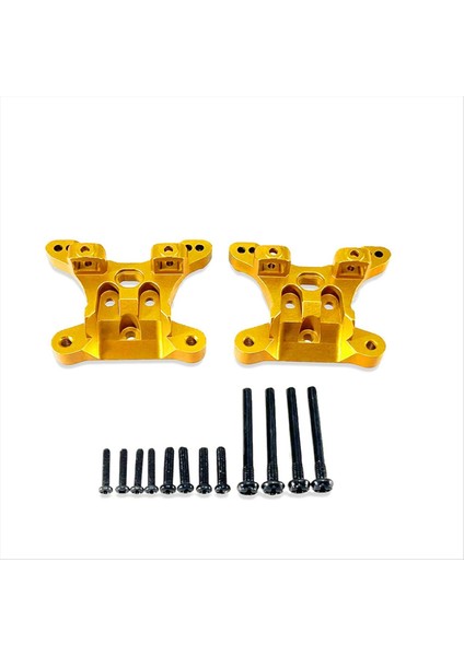 Alüminyum Alaşım Ön ve Arka Evrensel Şok Scy1/16 16101 16102 16103 16101PRO Rc Araba Yükseltme Parçaları Altın (Yurt Dışından)