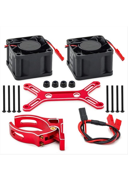 Rc Araba Yükseltme Çift Soğutma Fanı 4985 1717 1/5 Traxxas X-Maxx 6s 8s Arrma Kraton Outcast B (Yurt Dışından)