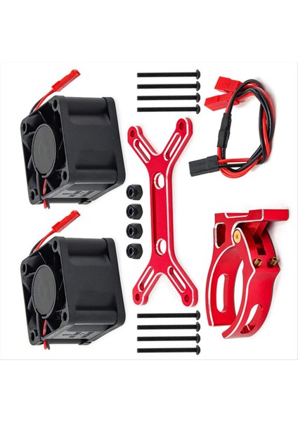 Rc Araba Yükseltme Çift Soğutma Fanı 4985 1717 1/5 Traxxas X-Maxx 6s 8s Arrma Kraton Outcast B (Yurt Dışından) modelleri