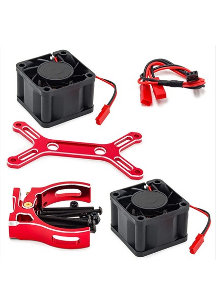 Rc Araba Yükseltme Çift Soğutma Fanı 4985 1717 1/5 Traxxas X-Maxx 6s 8s Arrma Kraton Outcast B (Yurt Dışından) fırsatları