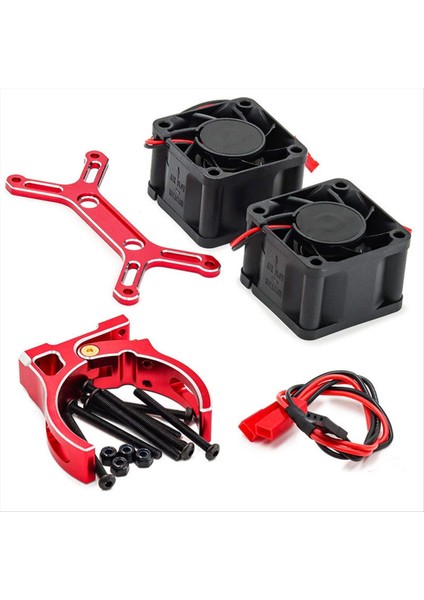 Rc Araba Yükseltme Çift Soğutma Fanı 4985 1717 1/5 Traxxas X-Maxx 6s 8s Arrma Kraton Outcast B (Yurt Dışından) indirimleri