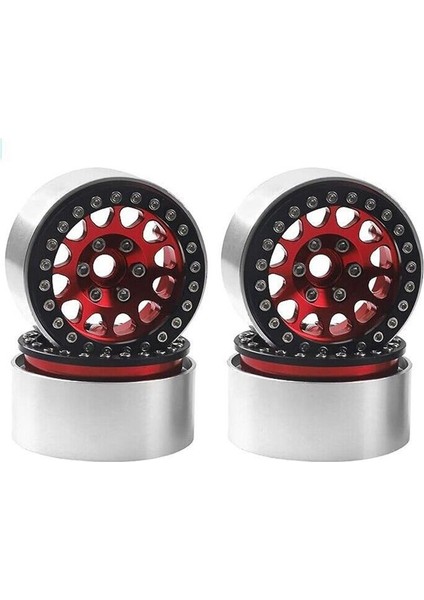 4pcs 1 9 Metal Beadlock Wheel Hub Kıyısı 1/10 Rc Traxxas Trx4 SCX10 SCX10-II 90046 SCX10-III AXI03007 D90 Kırmızı (Yurt Dışından) indirimleri