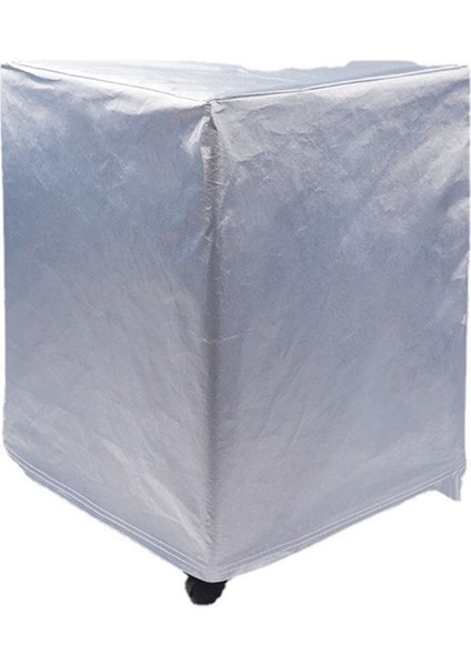Toz Kapağı Dış Mekan Mobilya Kapağı Kanepe Sandalye Masa Kapağı Yağmur ve Kar Tozu Kapak Gümüş Gri Toz Kapağı (Yurt Dışından)