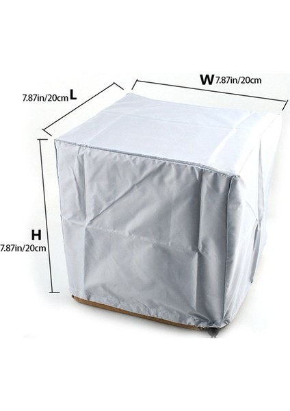 Toz Kapağı Dış Mekan Mobilya Kapağı Kanepe Sandalye Masa Kapağı Yağmur ve Kar Tozu Kapak Gümüş Gri Toz Kapağı (Yurt Dışından) indirimleri