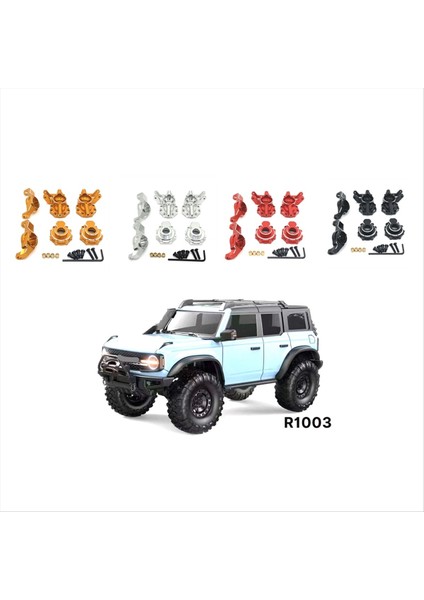 Rc Araç Yükseltme Ön Aks C Direksiyon Kupası Kiti Traxxas 1/10 Trx4 Huangbo 1/10 R1001 R1002 R1003 Rc Araba Yükseltme Parçaları D (Yurt Dışından) modelleri