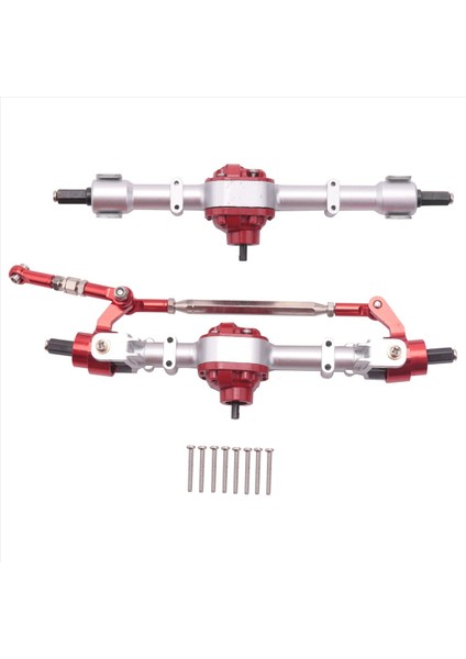 2x Rc Araç Ön ve Arka Aks Mn D90 D91 D91 D96 D99S MN90 MN96 MN99 MN99S 1/12 Rc Araba Yükseltme Parçaları Gümüş (Yurt Dışından) fırsatları