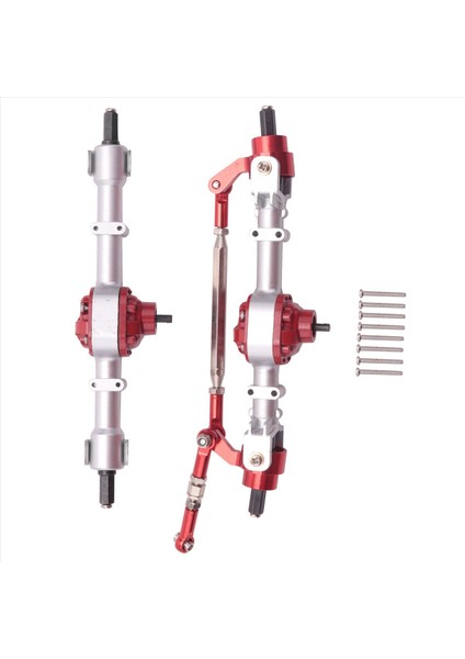 2x Rc Araç Ön ve Arka Aks Mn D90 D91 D91 D96 D99S MN90 MN96 MN99 MN99S 1/12 Rc Araba Yükseltme Parçaları Gümüş (Yurt Dışından) indirimleri