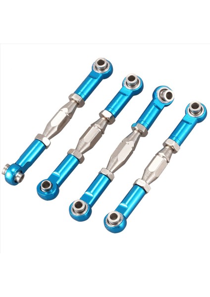 Wltoys Için 21X 144001 1/14 Rc Araba Yedek Parçalar Metal Bağlantı Servo Çekme Çubuk Direksiyon Çubuğu Seti Mavi (Yurt Dışından) fırsatları