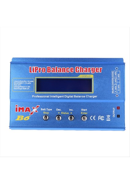 Imax B6 80W Lıpo Pil Şarj CIHAZI+XT60 Lıpo Nımh Lı-Ion Nı-Cd Dijital Lipro Denge Şarj Cihazı Pil Şarj Cihazı Ab Fişi (Yurt Dışından) modelleri
