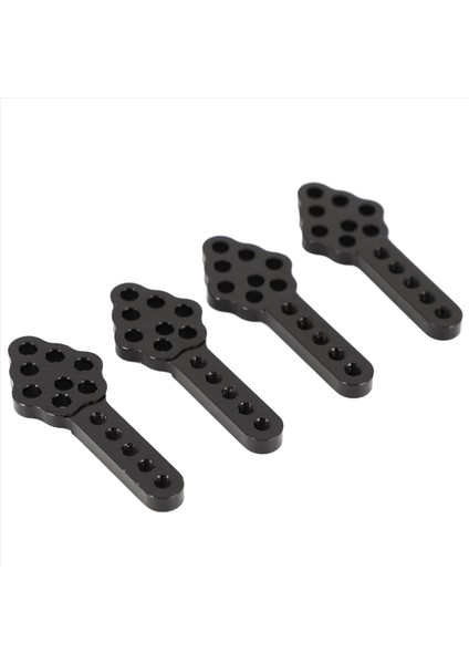 20PCS Cnc Metal Şok Emici Montaj Ayar Lik Açısı Rc Prıger Araç Axıal SCX10 90046 D90 D110 Siyah (Yurt Dışından) indirimleri