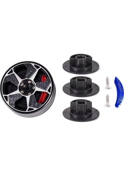 Rc Uzaktan Verici Metal Hand Çarkı X6PM Flysky Nobel NB4X10P Imparatorluk Aksesuar Uzak Verici Iyileştirme Kiti A (Yurt Dışından)