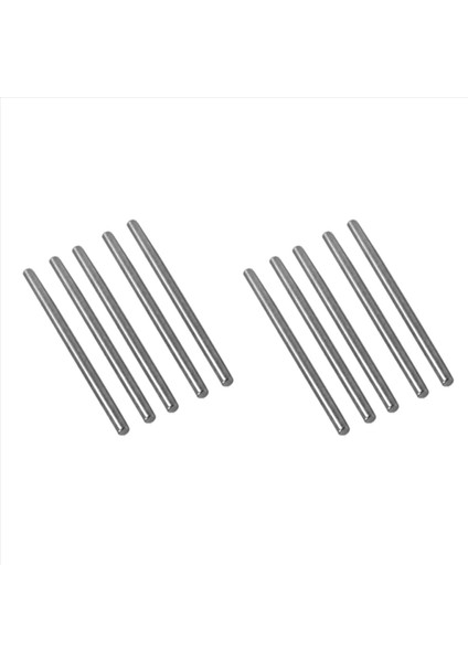 10PCS Model Uçak Motor Mil Parçası Motor Paslanmaz Çelik Aks 3 17MM Fırçasız Motorlar Model Metal Rc Parçaları (Yurt Dışından)
