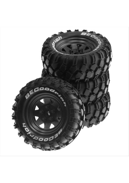 Metal 1 9 Inç Beadlock Tekerlek Lastikleri 1 10 Rc Paletli Araba Eksenel SCX10 90046 Trx4 Redcat Gen8 Siyah (Yurt Dışından)