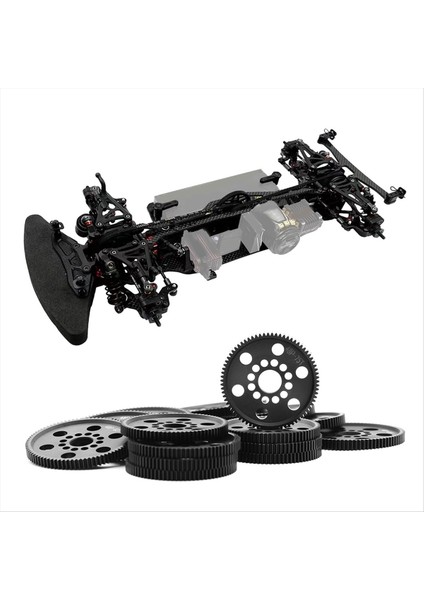 4pcs 48P Spur Dişli Ana Dişli 75T+76T+77T+78T 3 (Yurt Dışından) fiyatları