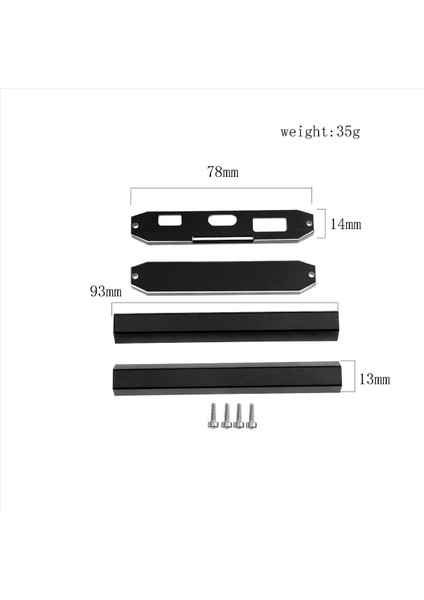 Alüminyum Alaşım Verici Koruyucu Çerçeve Flysky Noble Nb4 / Nb4 Pro Uzaktan Kumanda Siyah Için Fs-Nb4 (Yurt Dışından) modelleri