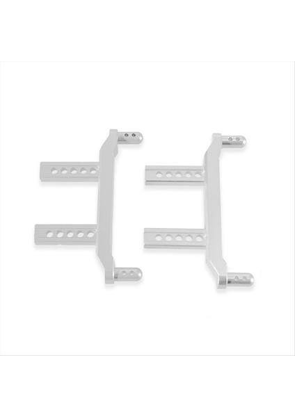 Alüminyum Alaşım Ön ve Arka Gövde Montajı Scy Için 1/16 16101 16102 16103 16101PRO Rc Araba Yükseltme Parçaları Gümüş (Yurt Dışından)