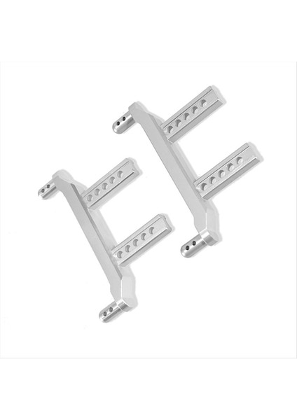 Alüminyum Alaşım Ön ve Arka Gövde Montajı Scy Için 1/16 16101 16102 16103 16101PRO Rc Araba Yükseltme Parçaları Gümüş (Yurt Dışından) modelleri