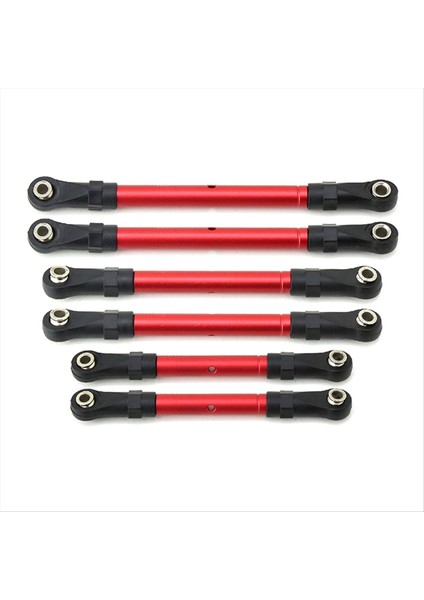 Direksiyon Bağlantısı Çekme Çubuğu Traxxas Için Direksiyon Bağlantısı Çekme Çubuk Çekme Çubuğu Traxxas Hoss/slash/rustler 4WD Kırmızı (Yurt Dışından)