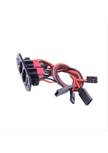 Gaz Düzlemleri Için Rc Çift Ağır Hizmet Tipi Anahtar Anodize Siyah Renkte Cnc Alüminyumdan Yapılmış Pil Şarj Çıkışı ile Birlikte Gelir (Yurt Dışından) modelleri