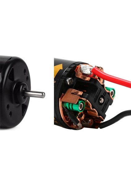 Harici Karbon Fırçası 540 Fırçalanmış Motor 1 5 Azaltma Şanzımanı 1/10 Rc Reber Için Dişli Box 1/10 Rc Araç Paletli SCX10 Trx4 (Yurt Dışından) fırsatları