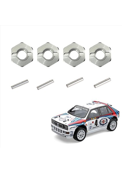 8pcs Metal 12MM Tekerlek Hex Hub Adaptörü Mjx Hyper Go H16 16207 16208 16209 16210 14301 14302 Rc Araba Yükseltme Parçaları (Yurt Dışından) fırsatları