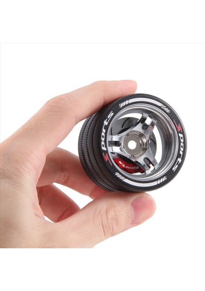 Sanwa Mt4/futaba 4px/flysky Nb4/ko Ex Için Fren Diski Fren Kaliperi ile Rc Metal Handwheel/wfly X9 Gümüş (Yurt Dışından) indirimleri