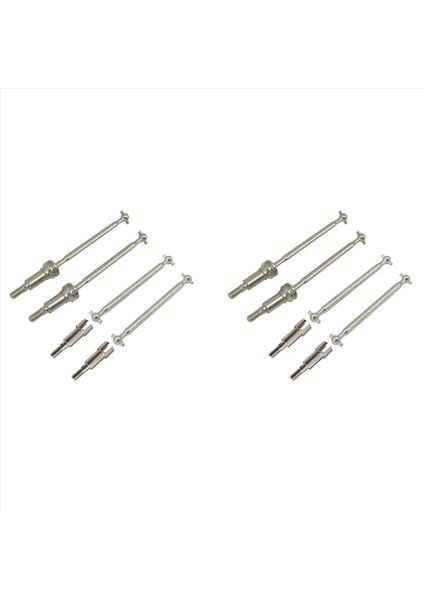2set Metal Ön ve Arka Şaftı Cvd Hosim Xinlehong Için Triko Mili Q901 Q902 Q903 9130 9136 9137 1/16 Rc Araba Yedek (Yurt Dışından)