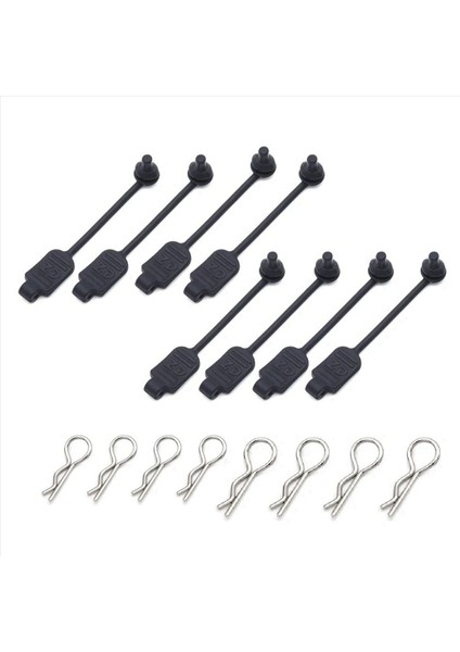 16PCS Rc Araba Gövde Klips Kauçuk Tutucu Kabuk Sabit Toka Kilit 8301 Arrma Için Losi Zd Yarış 1/8 1/10 1/16 Araçlar (Yurt Dışından) fiyatları