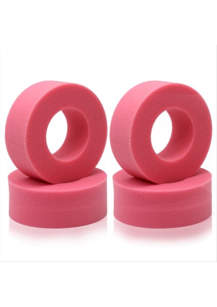 4pcs Rc Çift Aşamalı Daha Yumuşak Köpük 100-110MM Uyum 1 9 Inç Tekerlek Lastikleri Rc Paletli Eksenel SCX10 90046 Trx4 Kırmızı (Yurt Dışından)